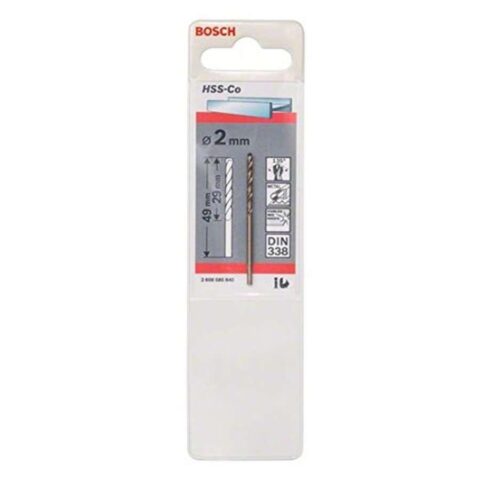 Τρυπάνι HSS-Co από κοβάλτιο 2mm 2608585840 Bosch