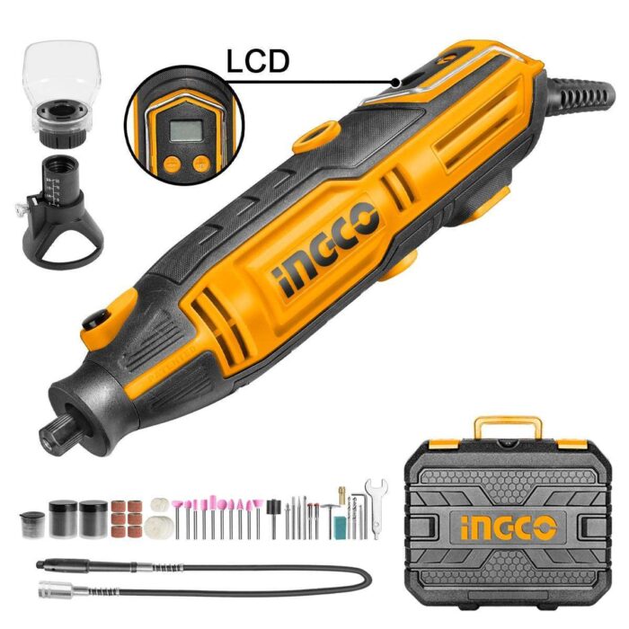 Μίνι Δράπανο Μοντελισμού με LCD 200W MG2008 Ingco