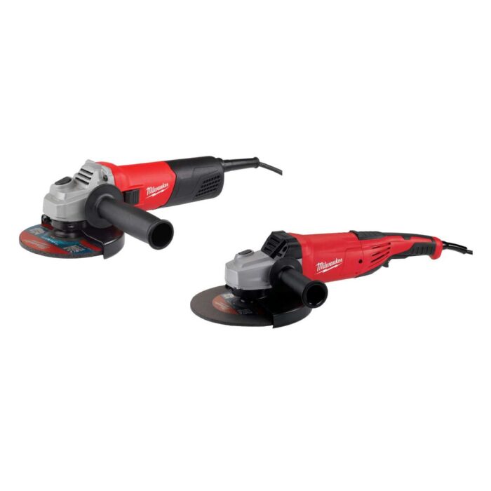 SET Γωνιακών Τροχών 800 W & 2200 W AG 800 & AG 22 Milwaukee