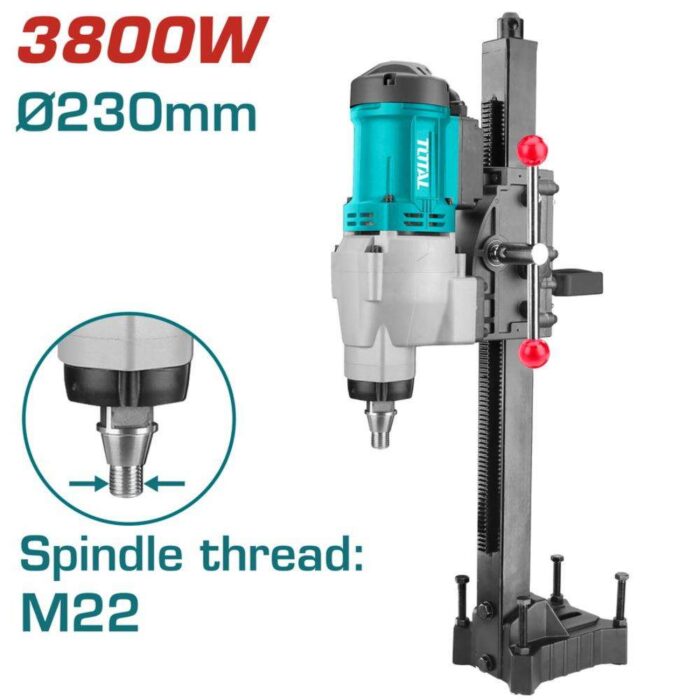 Καροτιέρα 230mm 3800W TDDM38001 TOTAL
