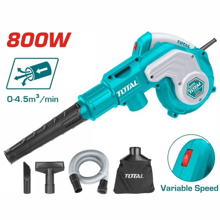 Ηλεκτρικός Φυσητήρας - Αναρροφητήρας 800W TB2086 TOTAL