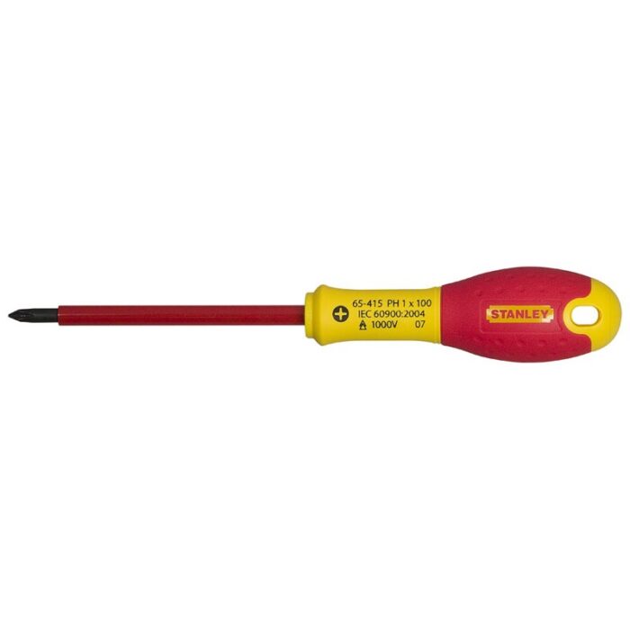 Κατσαβίδι Ηλεκτρολόγου PH1x100mm Fatmax 0-65-415 Stanley