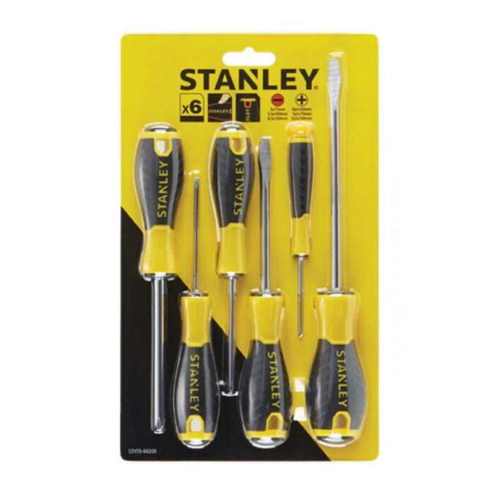 Σετ 6 Τεμ. Κατσαβίδια Essential STHT0-60208 Stanley