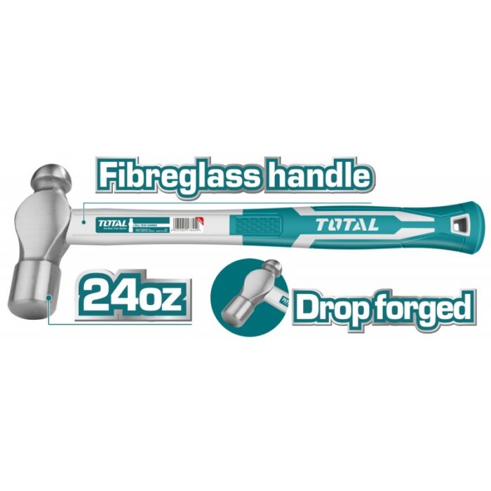 Σφυρί Μπάλας Πλαστική Λαβή 660gr THT74246 TOTAL