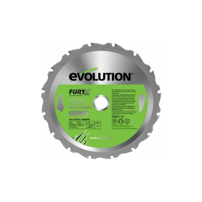 Δίσκος Κοπής Multi Blade 185mm Fury Evolution