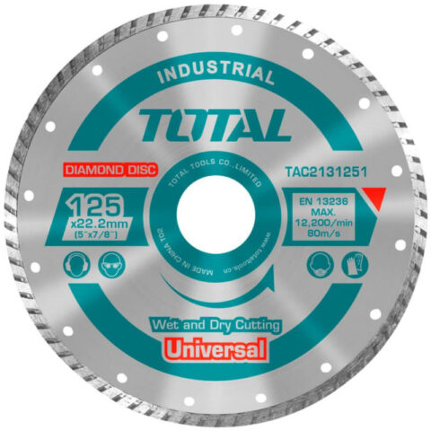 Διαμαντόδισκος Universal Turbo 125mm TAC2131251 TOTAL