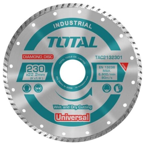 Διαμαντόδισκος Κοπής Universal Turbo 230mm TAC2132301 TOTAL