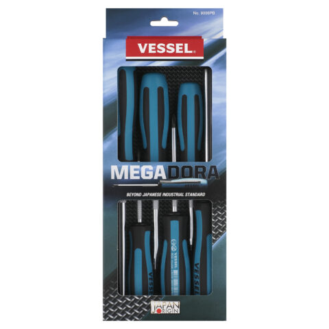Σετ 6 Τεμ. Μαγνητικά Κατσαβίδια MEGADORA 9006PBE VESSEL